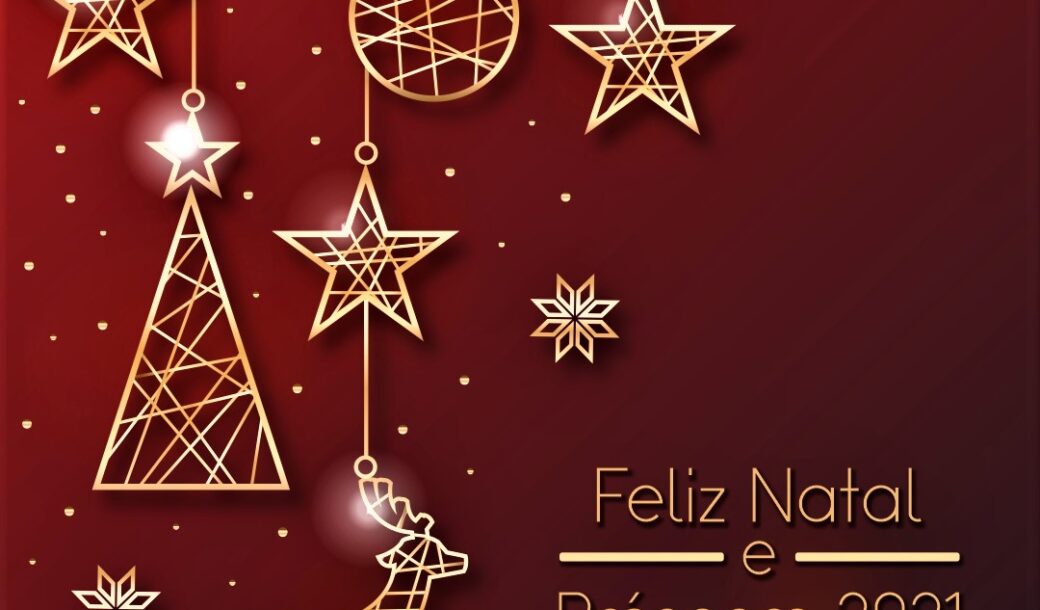 Que a paz, a saúde e o amor estejam presentes em todos os dias deste Natal e novo ano que se inicia!